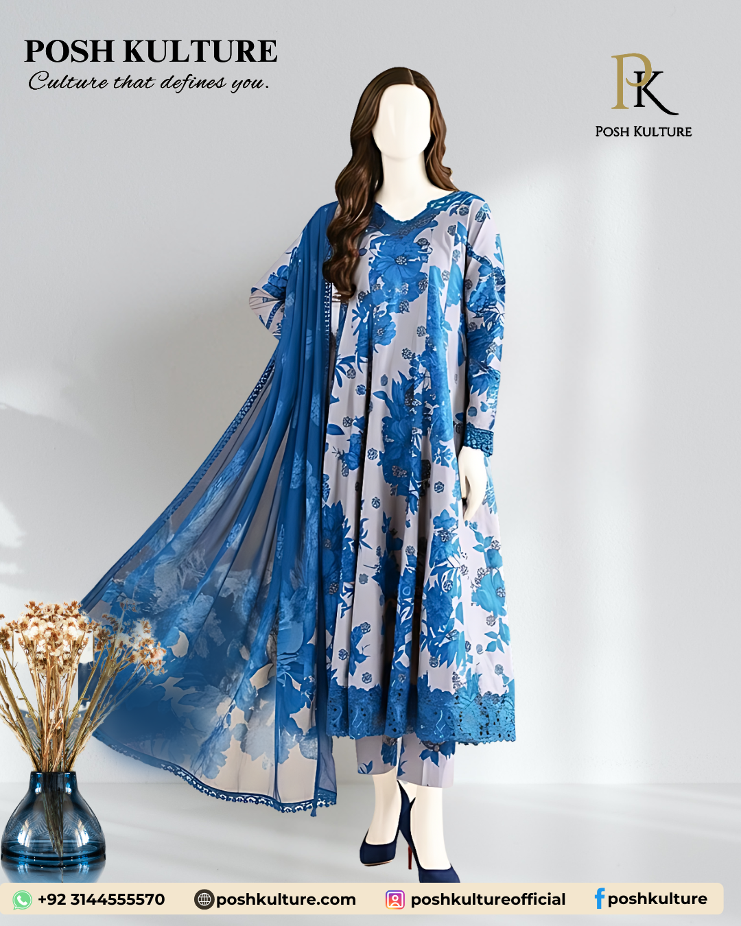luxury-royal-blue-floral-print-dhanak-unstitched-3pc-suit