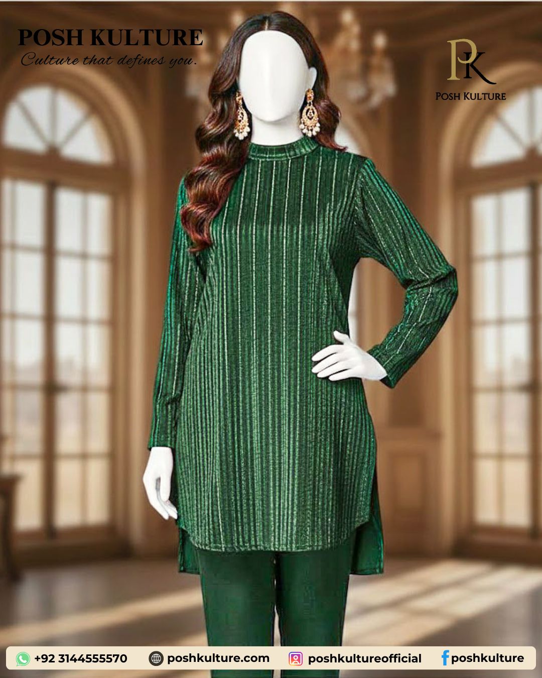 festive-emerald-green-chamki-velvet-2pc-suit-stunning-unstitched-winter-fabric