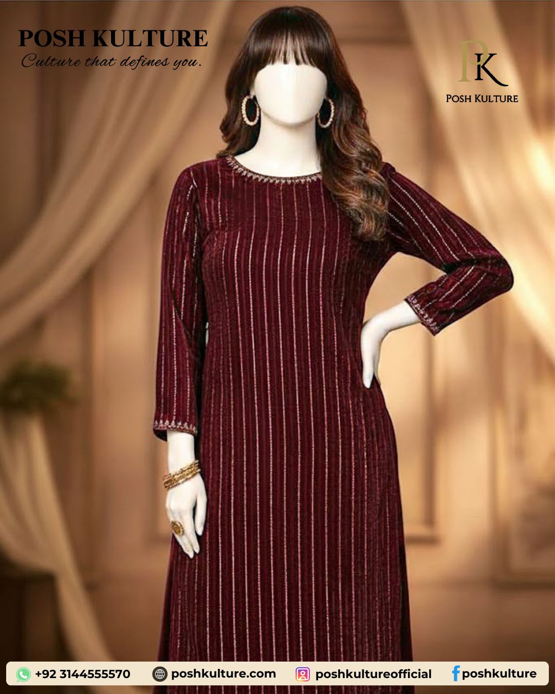maroon-chamki-velvet-party-suit-2pc