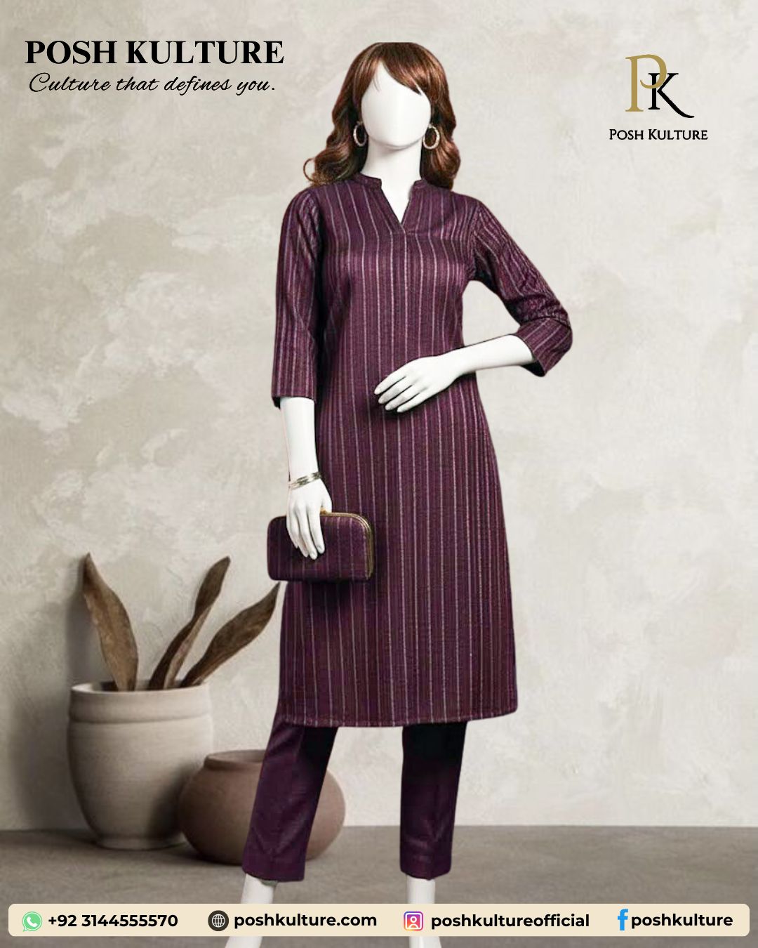 elegant-plum-purple-chamki-velvet-2pc-suit-luxurious-unstitched-winter-fabric