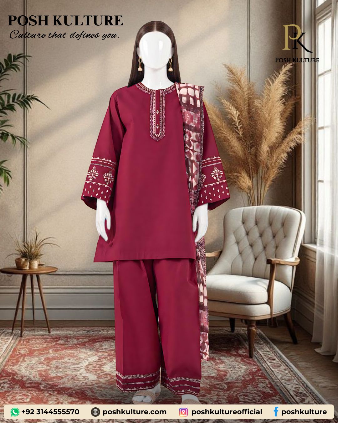 posh-kulture-winter-dhanak-unstitched-3pc-suit-embroidered-neck-wool-shawl