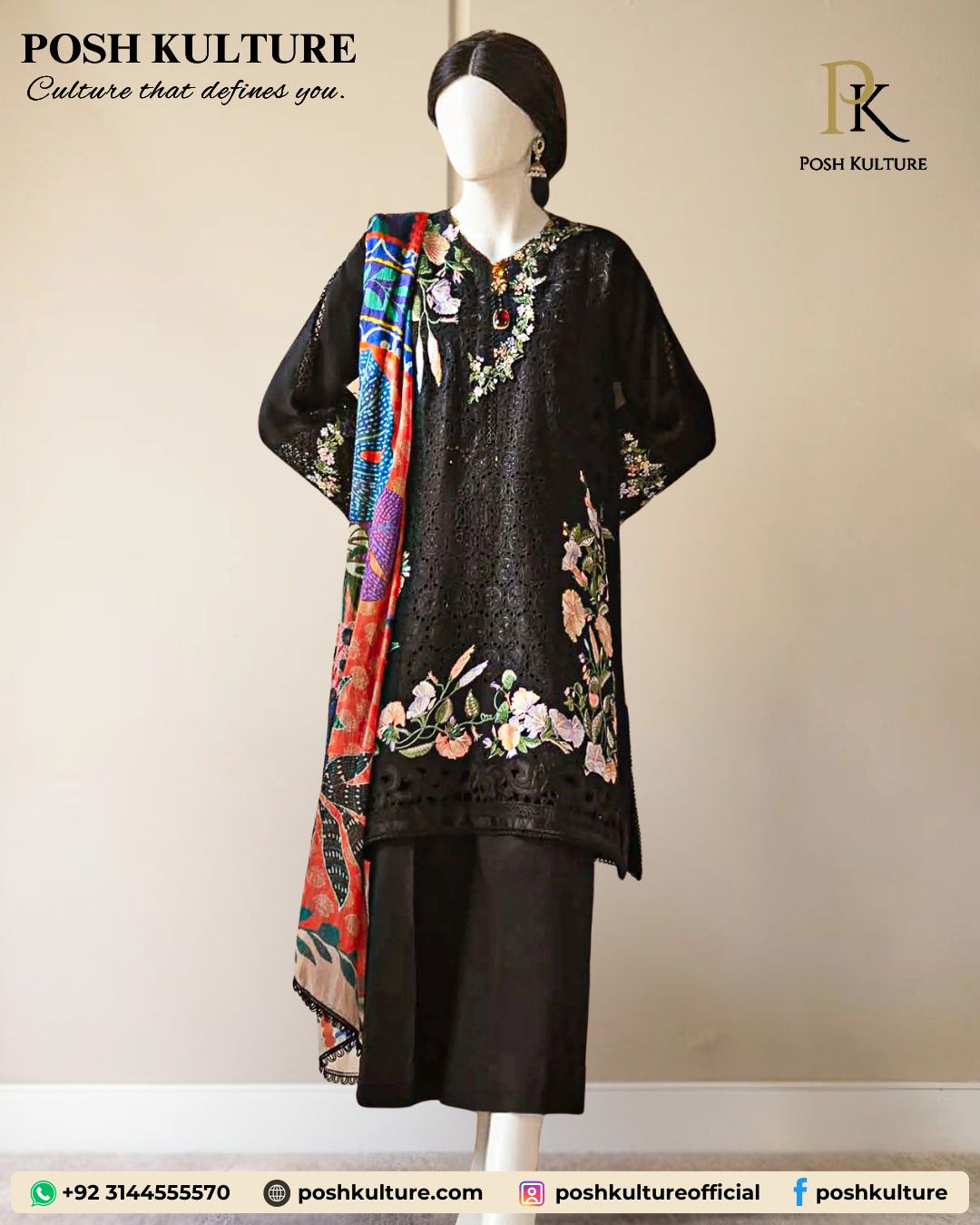 black-dhanak-embroidered-suit-with-contrasting-pashmina-wool-shawl