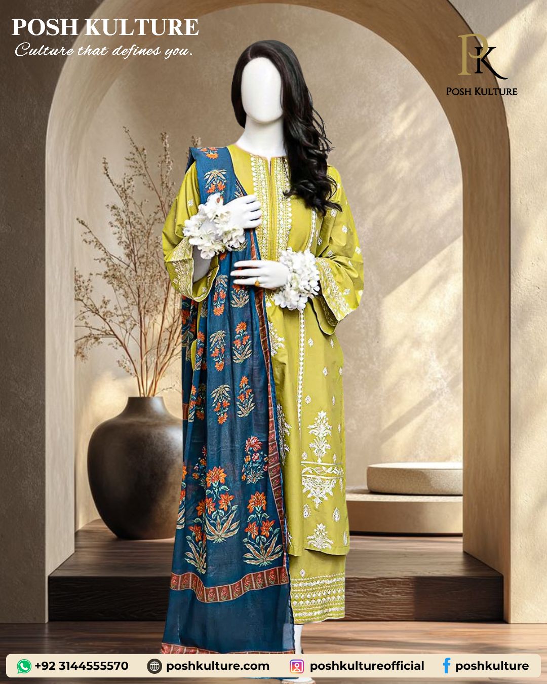 elegant-three-piece-embroidered-dhanak-set