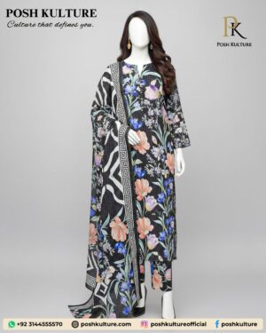 Digital Printed 3-Piece Lawn Suit – Summer 2026 Edition