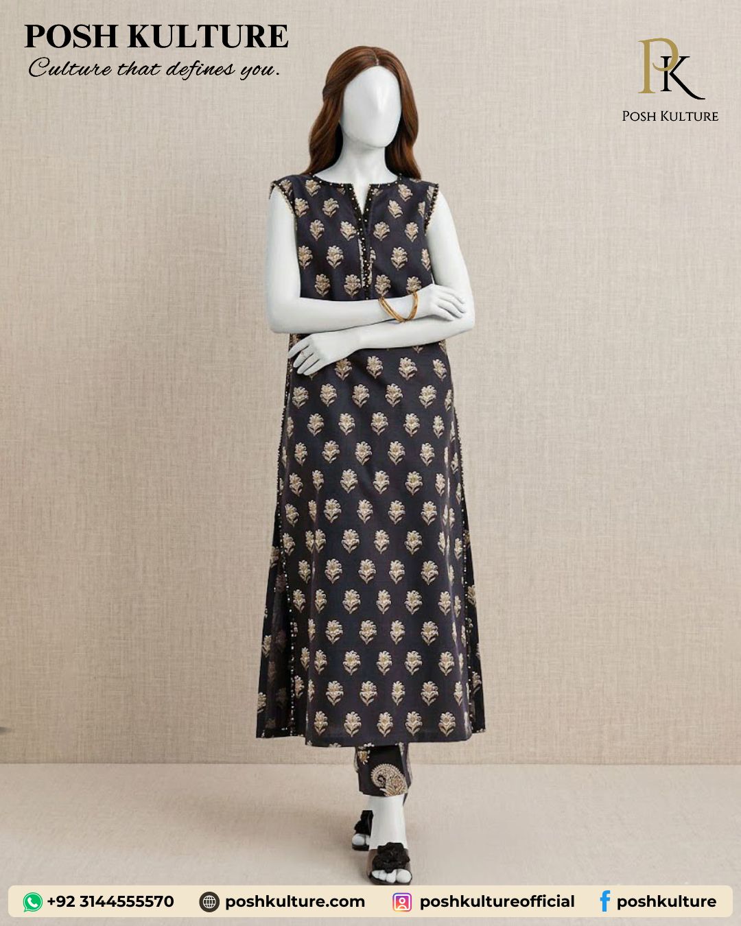 unstitched-digital-printed-black-golden-lawn-2pc