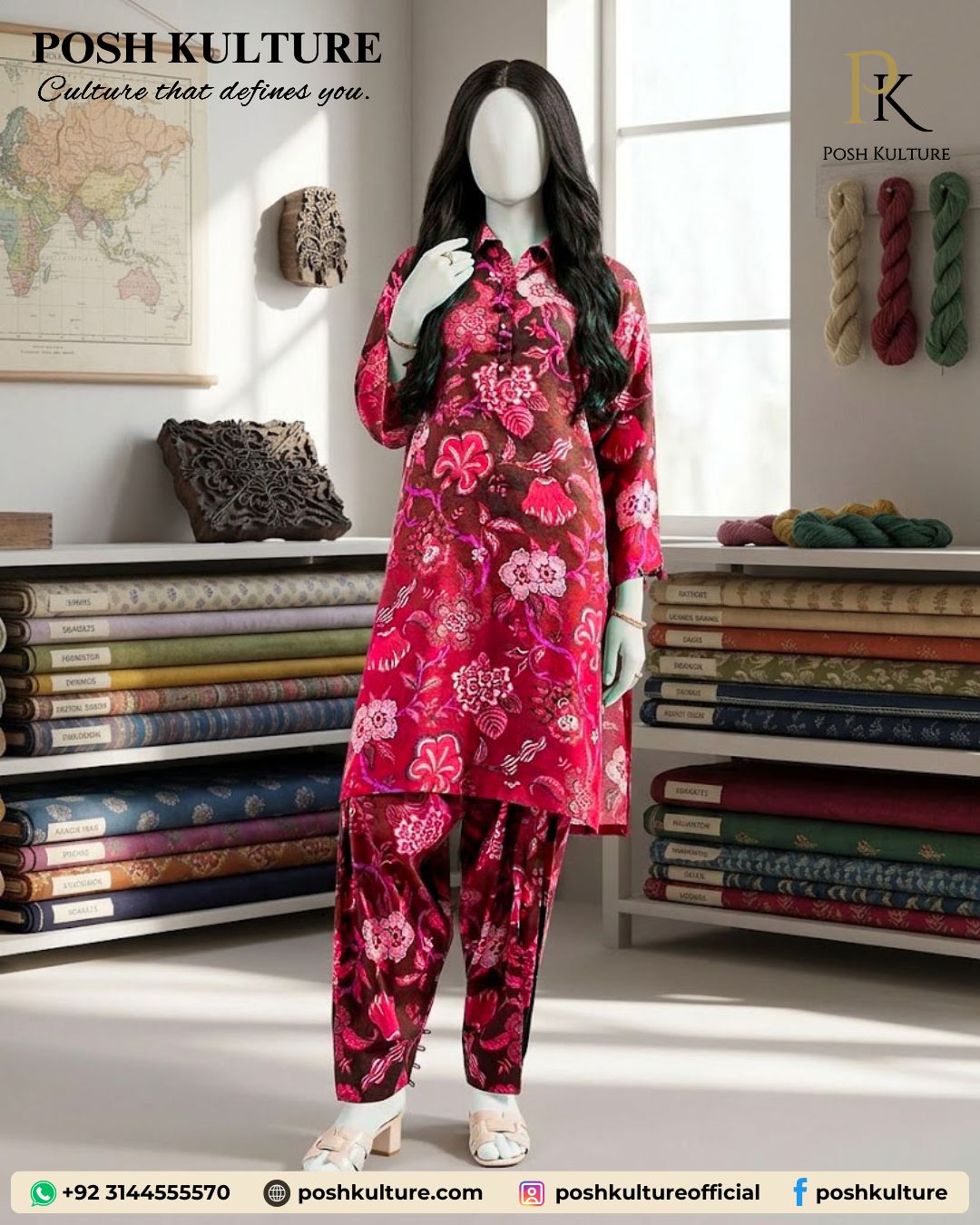 unstitched-digital-printed-magenta-lawn-2pc