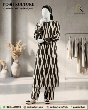 Unstitched Digital Printed Lawn 2PC